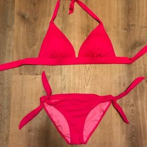 NWOT Victoria’s Secret bikini top:L bottom:S